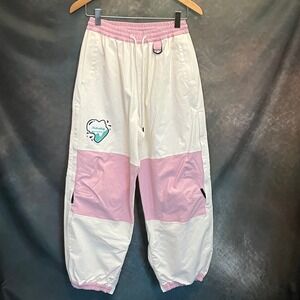 Nobaday Juicy Candy City Boy‎ Pant Jet White Color Block Joggers
